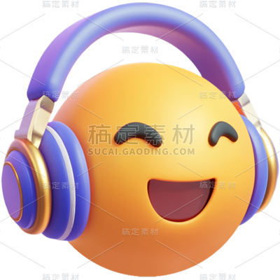 图标系列3D客服贴纸