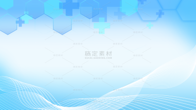 科技风系列科技感简约生物科技-几何通用背景素材