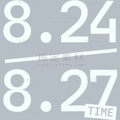 小红书时间/日期排版plog花字
