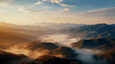 山脉山峰风景景观