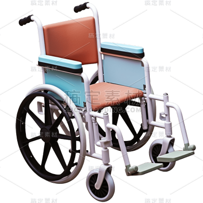 3D立体医疗轮椅