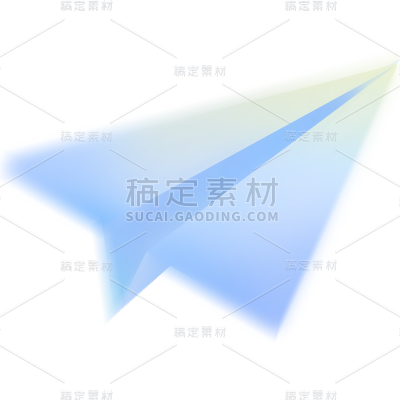 交通系列卡通插画飞行的纸飞机