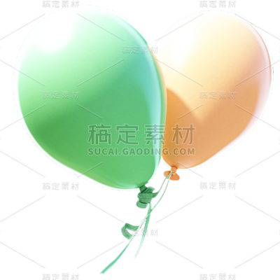 彩色装饰气球