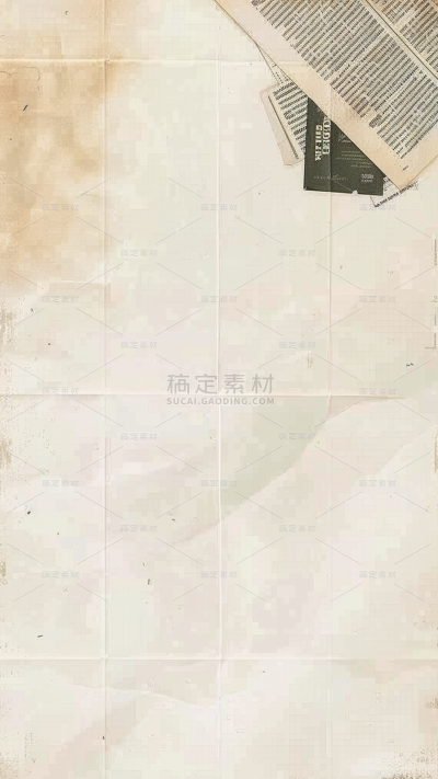 纹理通用半空白报纸背景图片素材