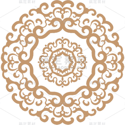 中国风通用中式镂空花纹元素素材