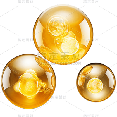 3D维生素胶囊贴纸