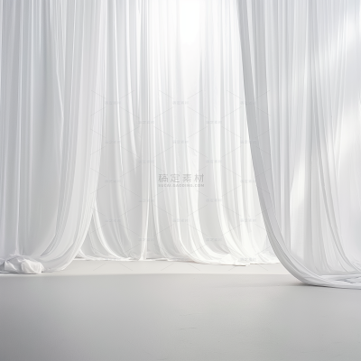 insMind Simple Space Background Curtains