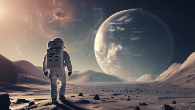 宇宙系列宇航员步行宇宙图片