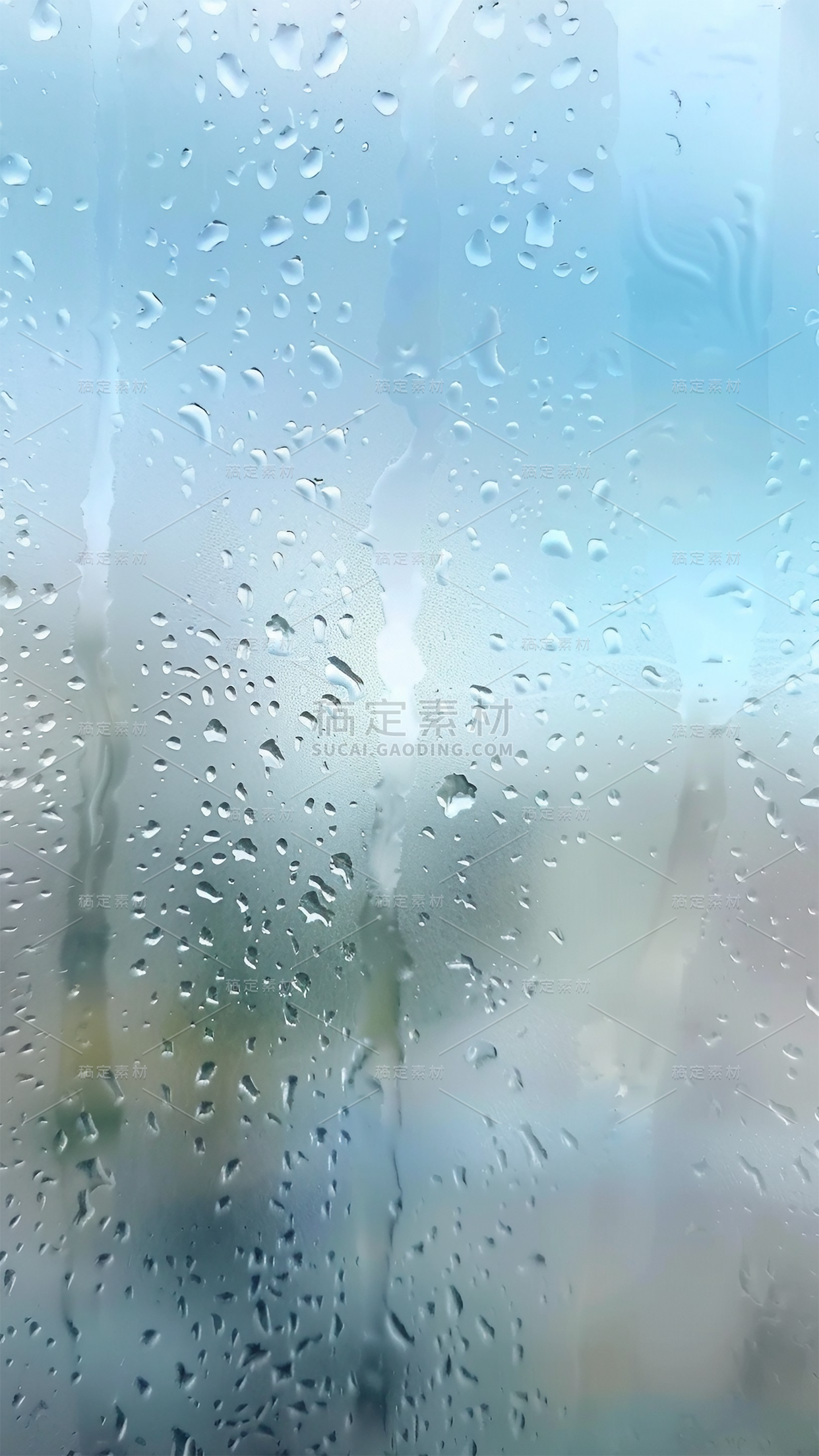 特效通用实景水滴玻璃背景场景图片素材