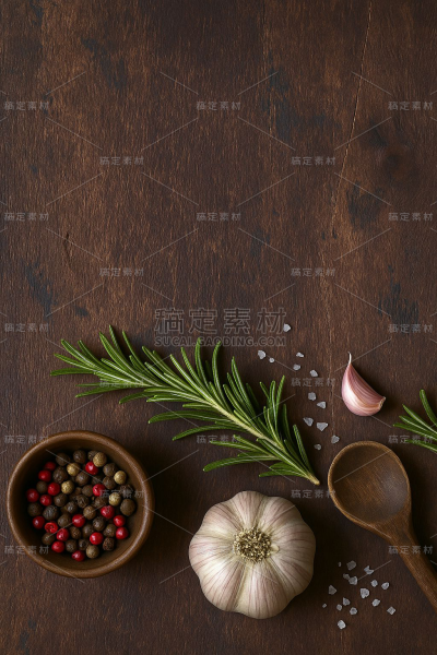 常规内容-背景系列写实感香料桌面场景