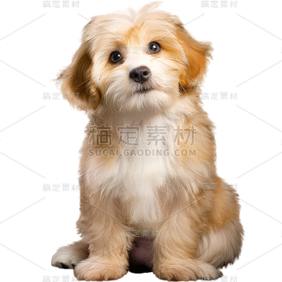 动物系列写实单只小狗