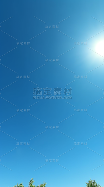 蓝天白云天空