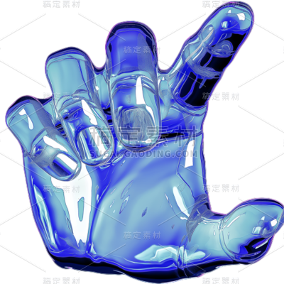 科技风通用3D科技手元素素材