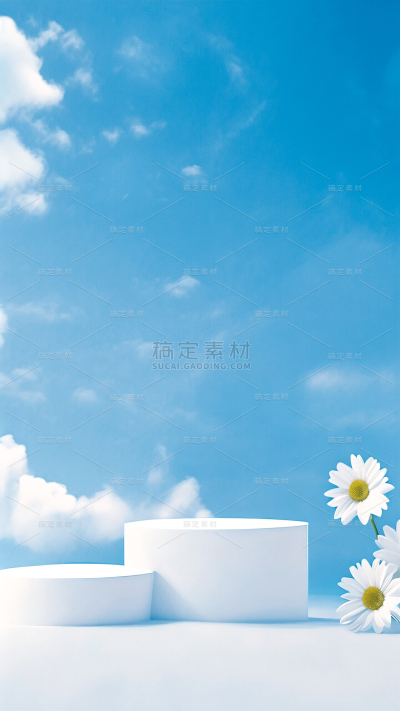 风光通用合成天空展台背景图片素材