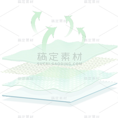 特效通用扁平透气图标元素素材