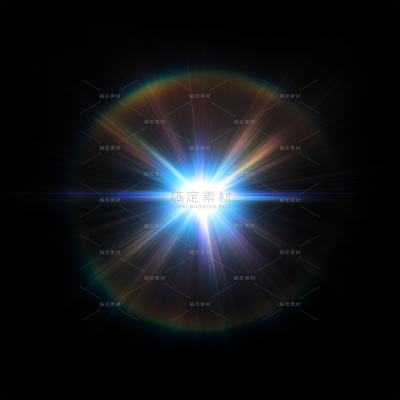 特效系列梦幻感太阳圆形光晕光斑