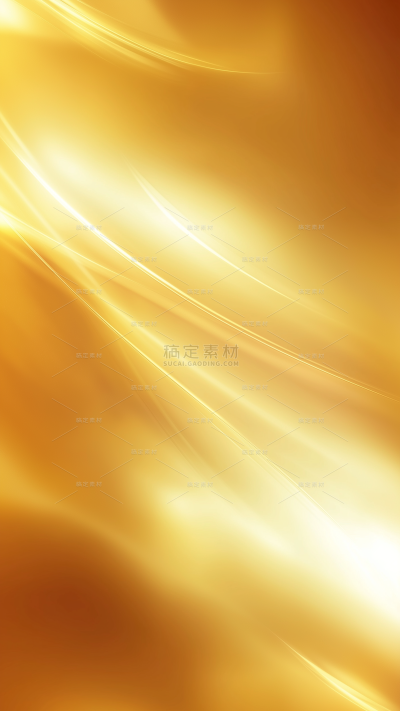 黄色抽象线条渐变背景系列