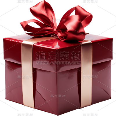 3D彩色礼盒贴纸