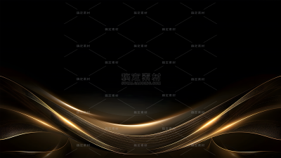 通用背景黑金质感线条