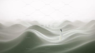 中国风新中式3D抽象写意背景素材