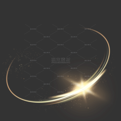 特效系列唯美感圆环炫光