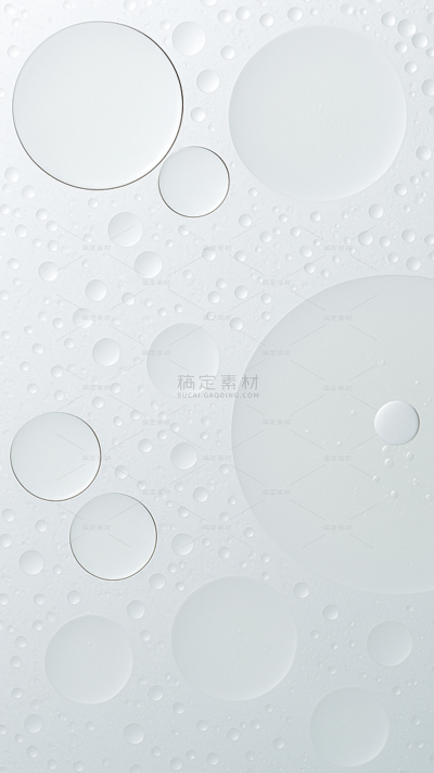 背景系列科技感油滴分子背景（td）