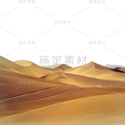 风光实景沙漠沙丘元素素材