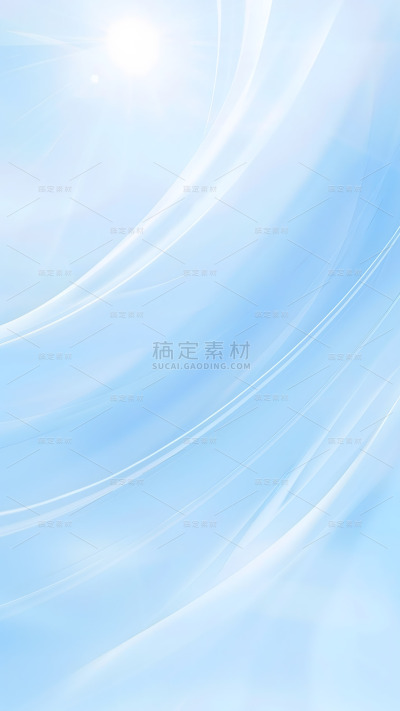 通用蓝色白色线条简约背景素材