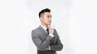 商务企业金融人物形象模特