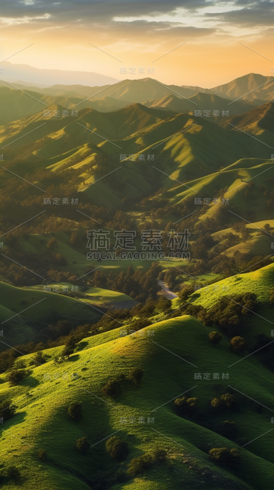 山脉山峰风景景观