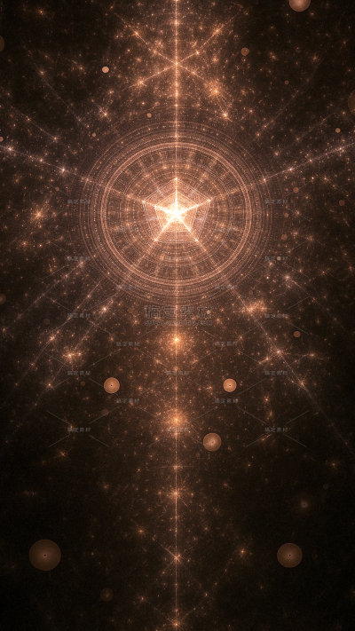 背景系列金色星盘星座光晕光效背景（td)