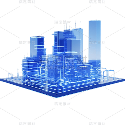 3D立体三维科技城市