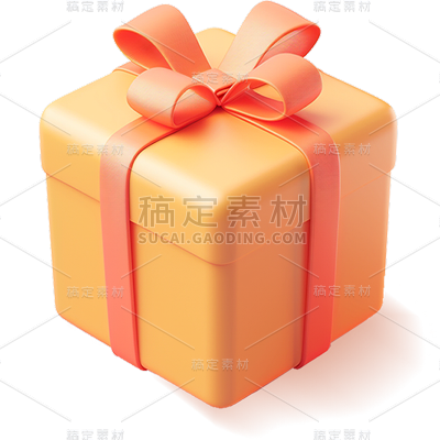 常规系列3D礼物盒通用元素素材