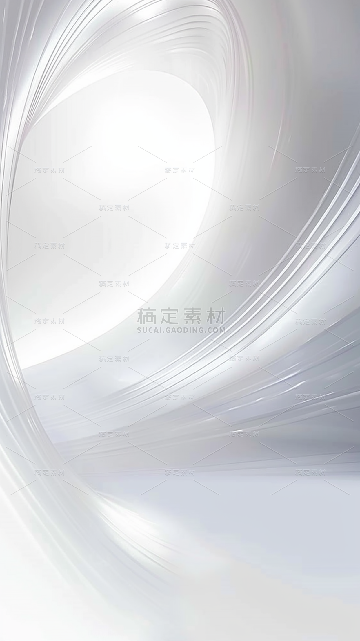 通用简约白色线条曲线背景素材