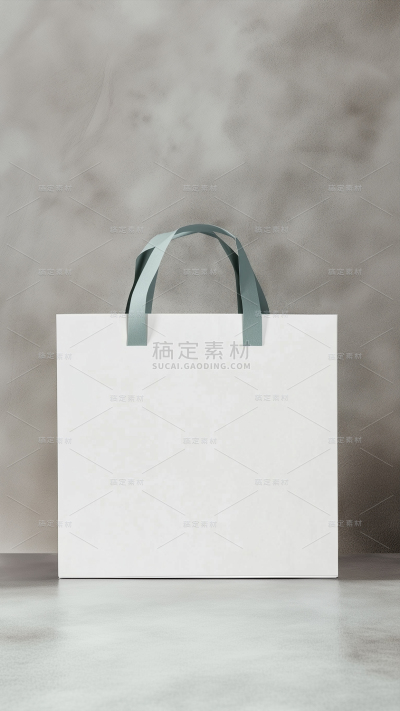 样机系列写实横板纸质手提袋样机