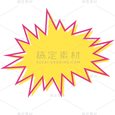 炸弹元素简约贴纸