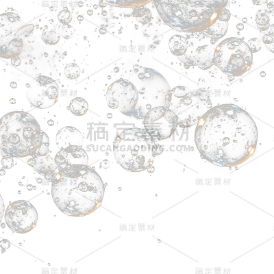 透明彩色气泡贴纸