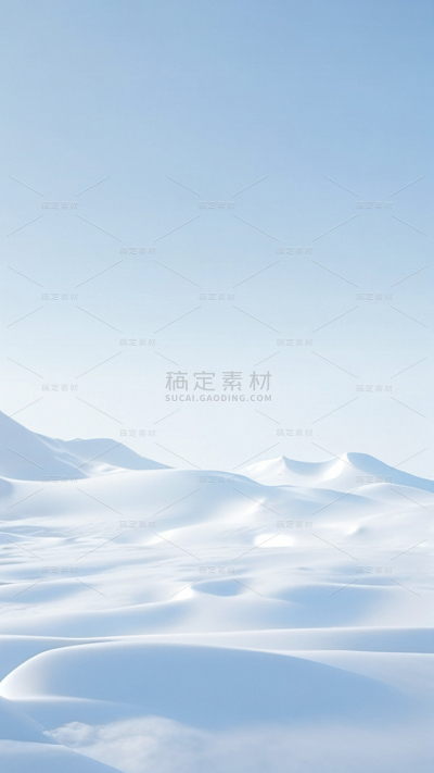 风光通用纯雪地背景图片素材