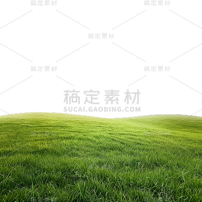 植物通用实景半铺草地元素素材
