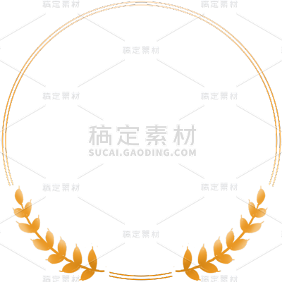 通用-中国风装饰圆贴纸几何系列