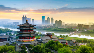 常规通用传统建筑摄影实景图片