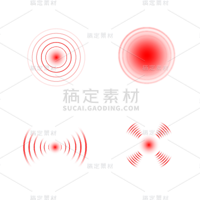 常规色彩增强组合贴纸元素素材