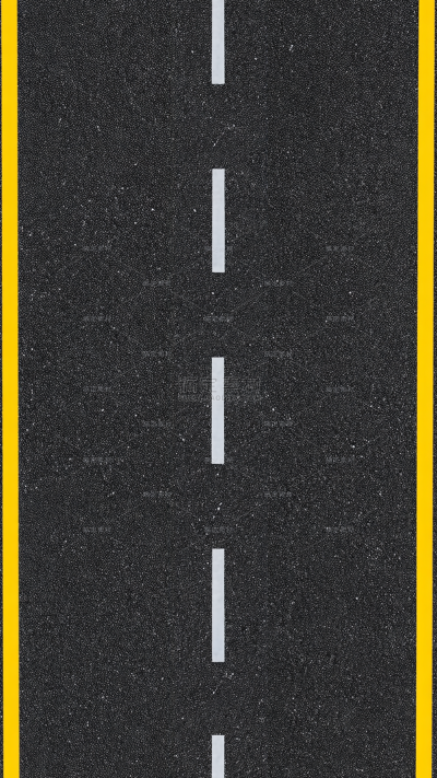 交通系列插画风公路马路背景（td）
