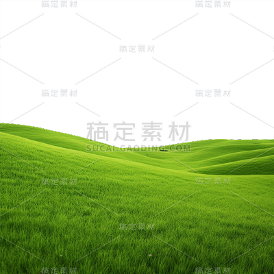风光通用草地近景元素素材