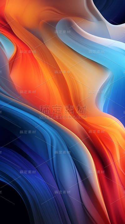 简约彩色渐变背景