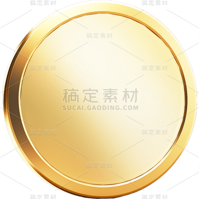 3D金币贴纸