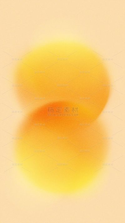 常规通用弥散橙色圆形背景素材