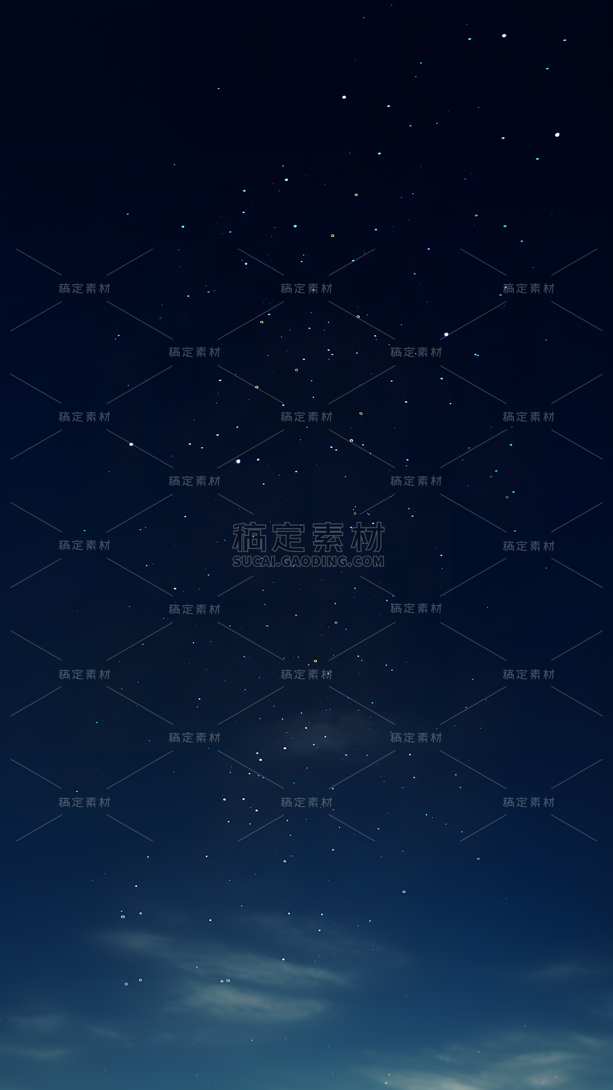 通用简约深邃感夜晚夜空星空风景背景