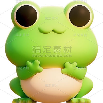 通用-软3D可爱动物贴纸贴纸动物系列