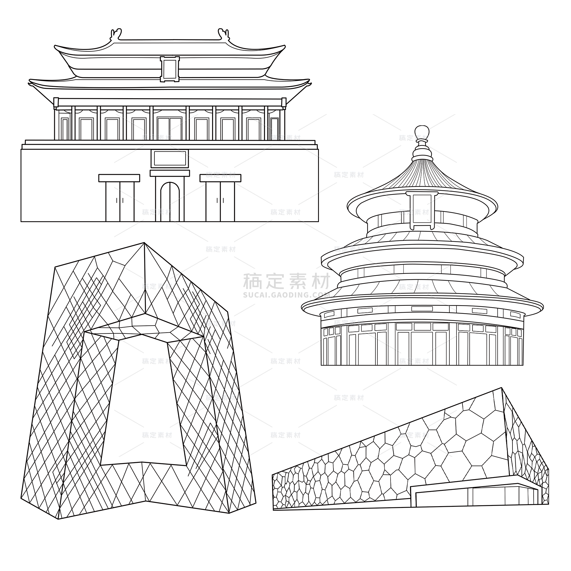 水立方素材_高清水立方素材下载_丰富的水立方素材大全-稿定设计